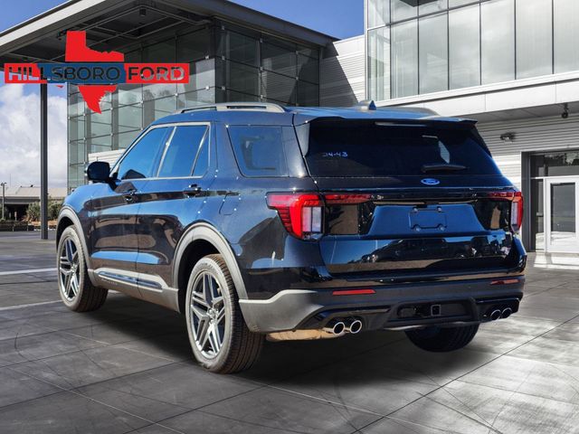 2025 Agate Black Metallic Ford Explorer ST 4X4 SUV