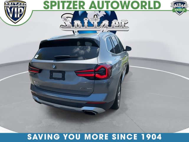 2023 BMW X3 xDrive30i Gray at Bob Ruth Ford