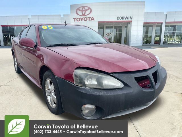 Sport Red Metallic 2005 Pontiac Grand Prix GT Sedan Front-Wheel Drive 4-Speed Automatic Overdrive
