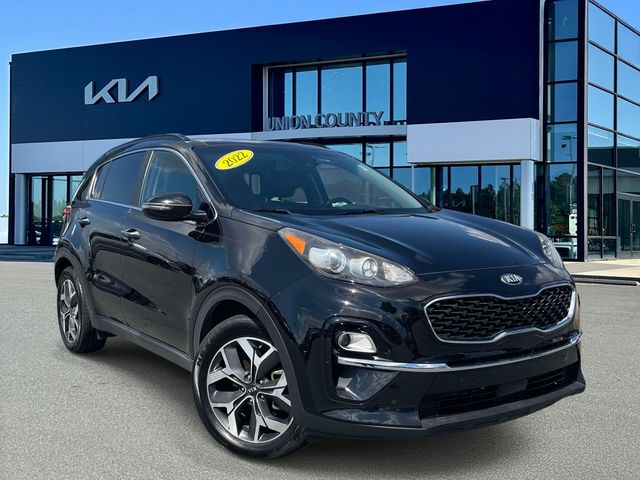 Black Cherry Pearl 2022 Kia Sportage SUV / Crossover Front-Wheel Drive 6-Speed Automatic Overdrive