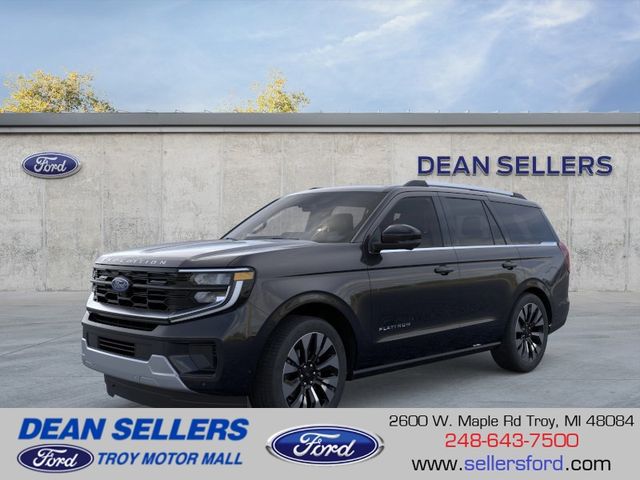 Agate Black Metallic 2026 Ford Expedition Platinum 4WD SUV / Crossover Four-Wheel Drive Automatic