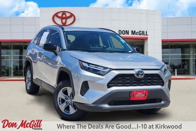 2025 Toyota RAV4 Hybrid LE Silver at Westside Lexus
