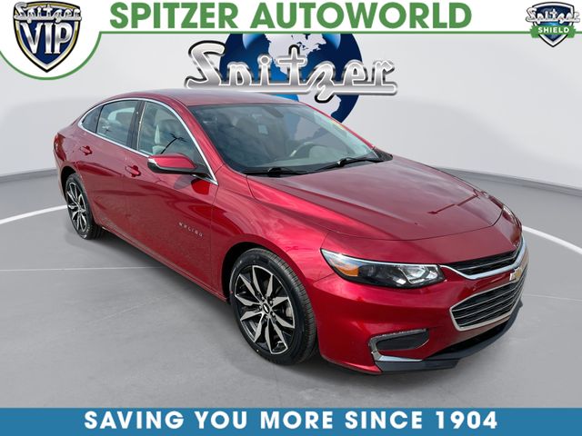 Cajun Red Tintcoat 2017 Chevrolet Malibu Sedan Front-Wheel Drive 6-Speed Automatic