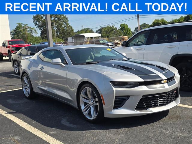 Silver Ice Metallic 2016 Chevrolet Camaro Coupe Rear-Wheel Drive 8-Speed Automatic