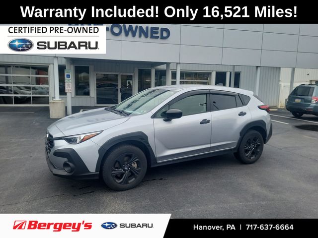 Ice Silver Metallic 2024 Subaru Crosstrek AWD SUV / Crossover All-Wheel Drive Continuously Variable Transmission