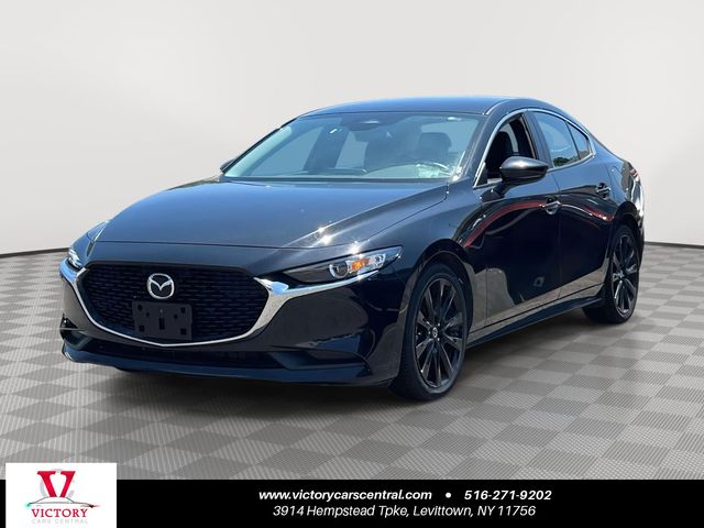 Jet Black Mica 2024 Mazda MAZDA3 Sedan Front-Wheel Drive 6-Speed Automatic