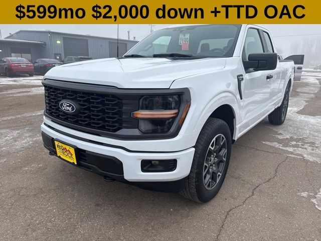 Oxford White 2024 Ford F-150 Pickup Truck Four-Wheel Drive Automatic
