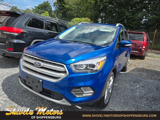Lightning Blue Metallic 2019 Ford Escape SUV / Crossover All-Wheel Drive 6-Speed Automatic