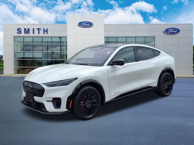 Star White Metallic Tri-Coat 2025 Ford Mustang Mach-E SUV / Crossover All-Wheel Drive Automatic
