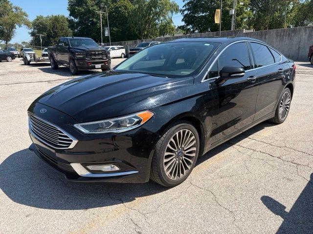 Shadow Black 2017 Ford Fusion Sedan All-Wheel Drive 6-Speed Automatic