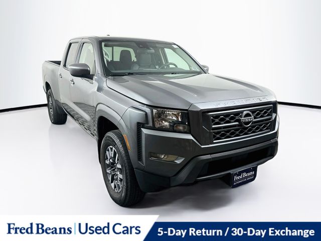 Gray (Gun Metallic) 2023 Nissan Frontier Pickup Truck Four-Wheel Drive 9-Speed Automatic