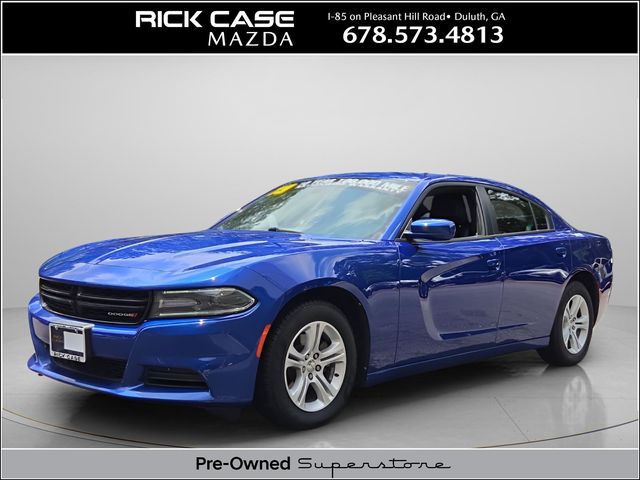 Indigo Blue 2019 Dodge Charger Sedan Rear-Wheel Drive 8-Speed Automatic