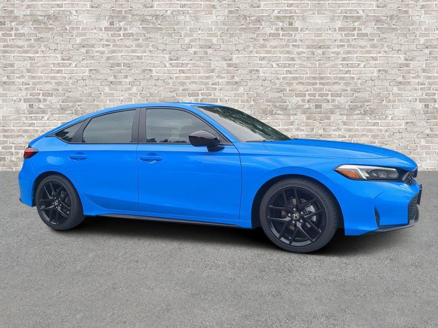 Boost Blue Pearl 2026 Honda Civic Hatchback Hatchback Front-Wheel Drive Continuously Variable Transmission