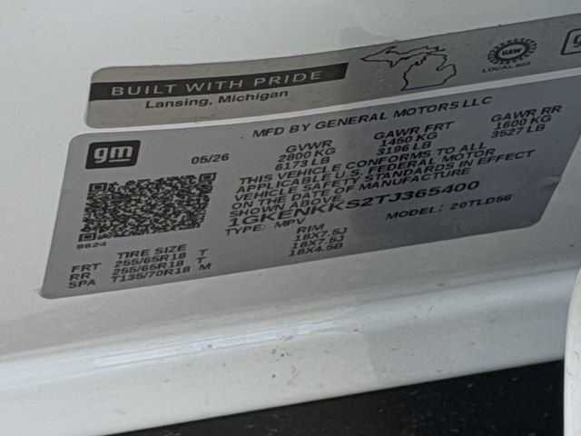 2026 GMC Acadia Elevation White at Big Star Buick GMC