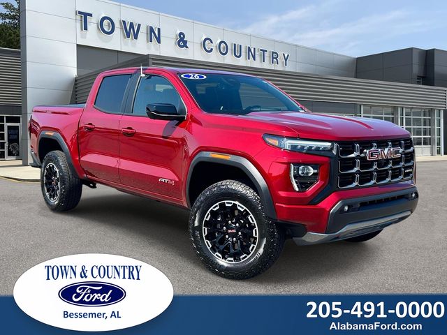 Volcanic Red Tintcoat 2026 GMC Canyon Pickup Truck Four-Wheel Drive 8-Speed Automatic