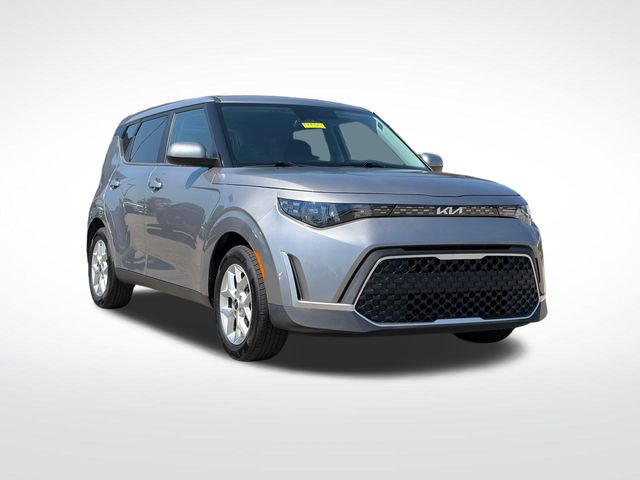 Steel Gray 2023 Kia Soul SUV / Crossover Front-Wheel Drive Continuously Variable Transmission