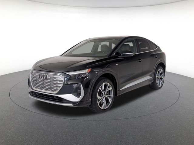 Mythos Black Metallic 2024 Audi Q4 e-tron Sportback quattro Premium Plus 50 Sedan All-Wheel Drive Automatic