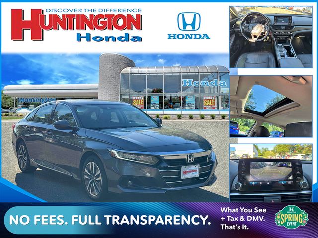 used 2021 Honda Accord Hybrid car, priced at $24,500
