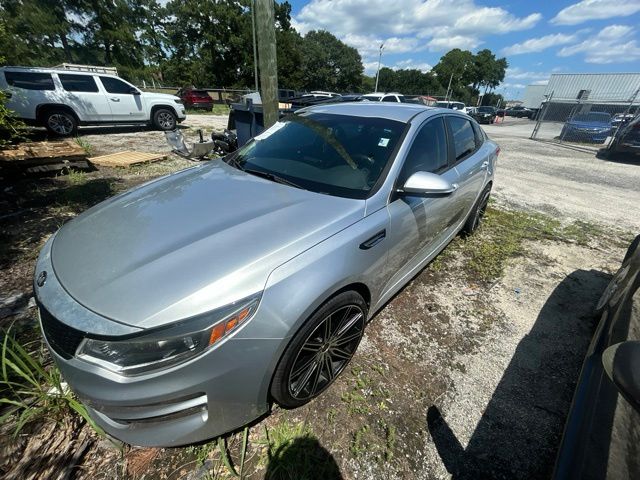 Sparkling Silver 2016 Kia Optima Sedan Front-Wheel Drive 6-Speed Automatic