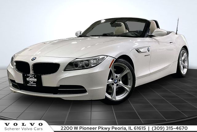 Mineral White Metallic 2016 BMW Z4 sDrive28i Roadster RWD Convertible Rear-Wheel Drive Automatic