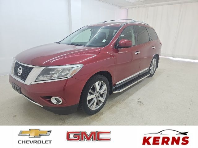 Cayenne Red Pearl 2014 Nissan Pathfinder SUV / Crossover Four-Wheel Drive Continuously Variable Transmission