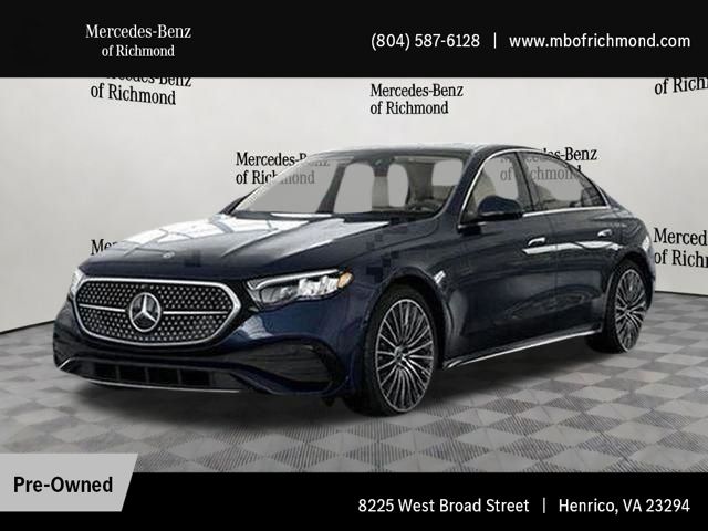 Blue 2026 Mercedes-Benz E-Class E 350 4MATIC Sedan All-Wheel Drive 9-Speed Automatic