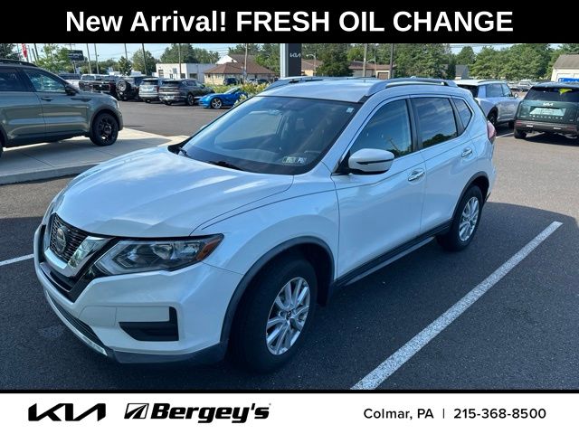 Pearl White 2018 Nissan Rogue SUV / Crossover All-Wheel Drive Continuously Variable Transmission