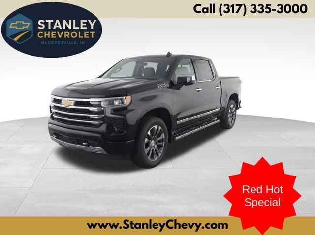 Black 2026 Chevrolet Silverado 1500 Pickup Truck Four-Wheel Drive Automatic