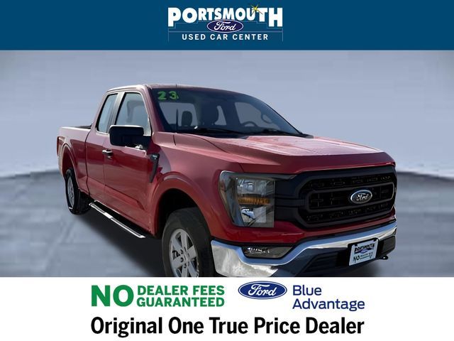 Race Red 2023 Ford F-150 XL SuperCab 4WD Pickup Truck Four-Wheel Drive Automatic
