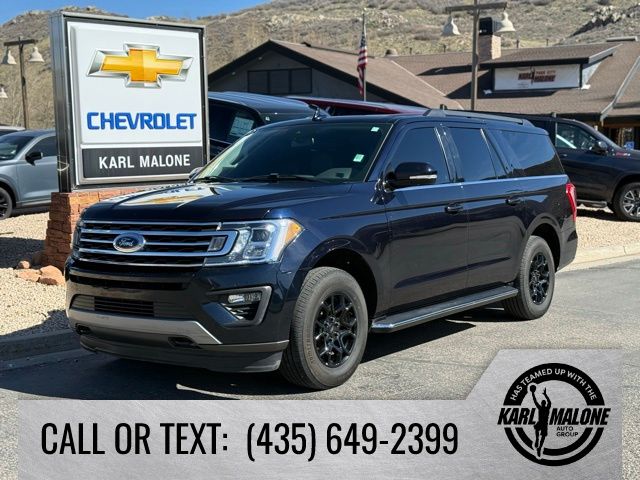 Blue Metallic 2021 Ford Expedition MAX XLT 4WD SUV / Crossover Four-Wheel Drive Automatic