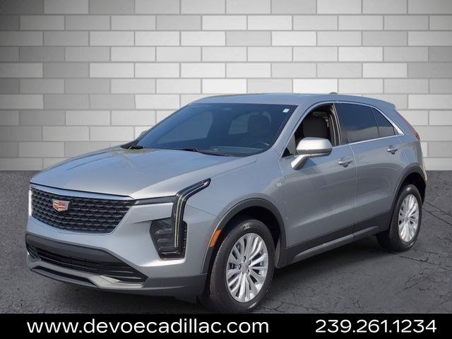 Silver Metallic 2024 Cadillac XT4 SUV / Crossover Front-Wheel Drive 9-Speed Automatic