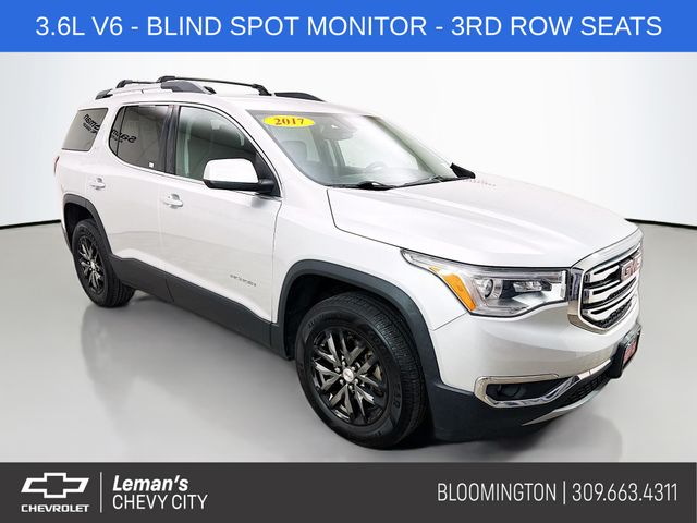 Quicksilver Metallic 2017 GMC Acadia SLT-1 FWD SUV / Crossover Front-Wheel Drive 6-Speed Automatic
