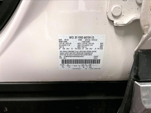 2022 Ford Explorer XLT White at Bob Ruth Ford
