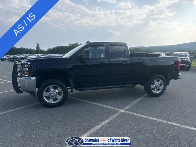 Black 2016 Chevrolet Silverado 2500HD Pickup Truck Four-Wheel Drive 6-Speed Automatic Overdrive