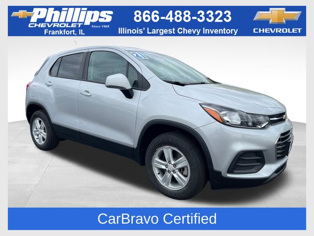 Silver Ice Metallic 2021 Chevrolet Trax LS AWD SUV / Crossover All-Wheel Drive 6-Speed Automatic