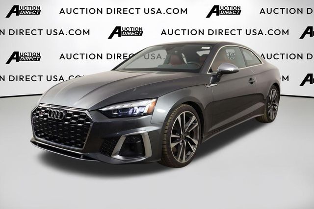 Gray 2024 Audi S5 3.0T quattro Premium Plus Coupe AWD Coupe All-Wheel Drive 8-Speed Automatic