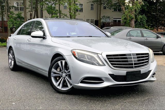 Silver 2016 Mercedes-Benz S-Class S 550 4MATIC Sedan All-Wheel Drive 7-Speed Automatic