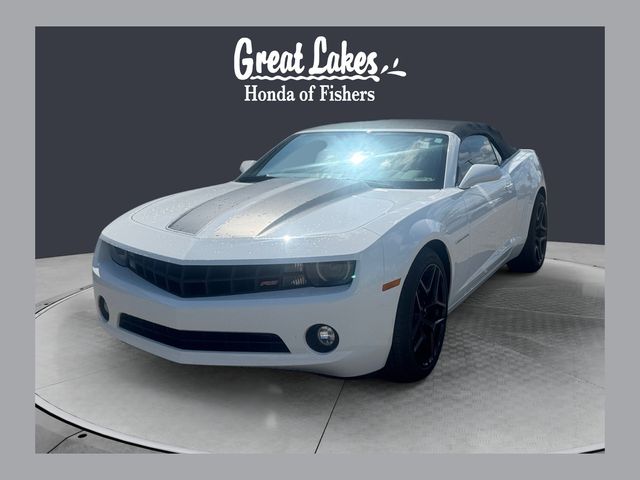 Summit White 2012 Chevrolet Camaro 1LT Convertible RWD Convertible Rear-Wheel Drive 6-Speed Automatic