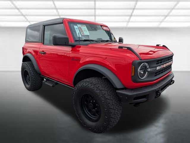 Race Red 2022 Ford Bronco Black Diamond Advanced 2-Door 4WD SUV / Crossover Four-Wheel Drive 7-Speed Manual