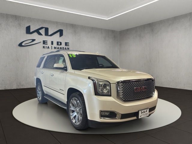 White Diamond Clearcoat 2015 GMC Yukon SUV / Crossover Four-Wheel Drive 8-Speed Automatic