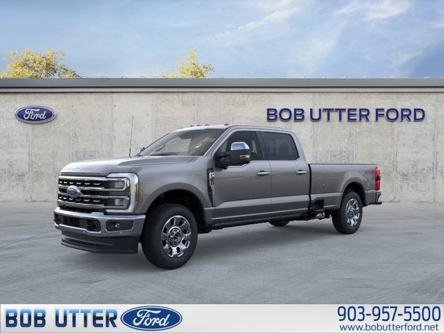Gray Metallic 2026 Ford F-350 Super Duty Pickup Truck Four-Wheel Drive Automatic