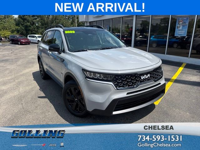Wolf Gray 2022 Kia Sorento SUV / Crossover All-Wheel Drive 8-Speed Automatic