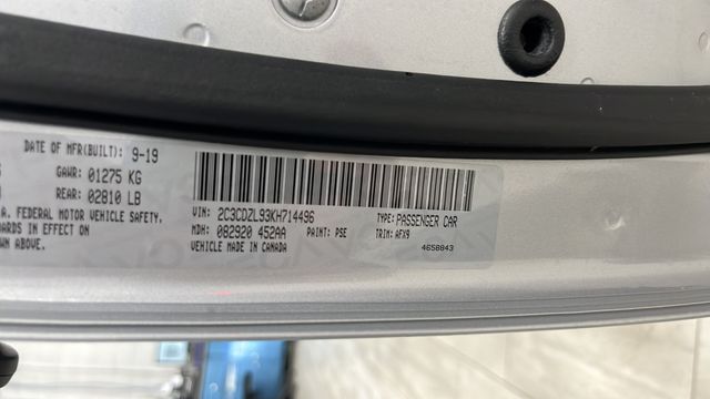 Used 2019 Triple Nickel Clearcoat Dodge SRT Hellcat Redeye image 25