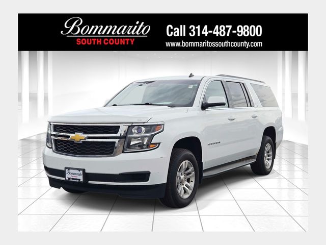 Summit White 2015 Chevrolet Suburban 1500 LT 4WD SUV / Crossover Four-Wheel Drive 6-Speed Automatic Overdrive