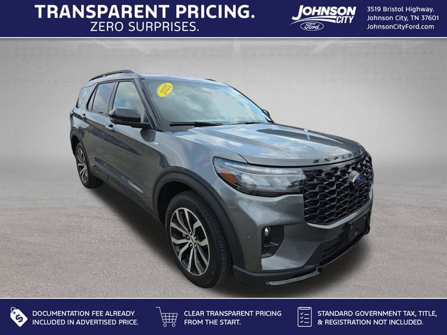 Carbonized Gray Metallic 2025 Ford Explorer SUV / Crossover All-Wheel Drive Automatic
