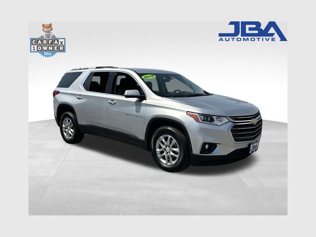 Silver Ice Metallic 2018 Chevrolet Traverse LT Cloth FWD SUV / Crossover Front-Wheel Drive 9-Speed Automatic