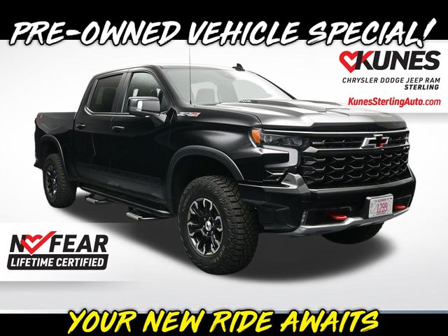 Black 2023 Chevrolet Silverado 1500 Pickup Truck Four-Wheel Drive Automatic