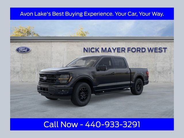 Agate Black Metallic 2026 Ford F-150 XLT SuperCrew 4WD Pickup Truck Four-Wheel Drive Automatic