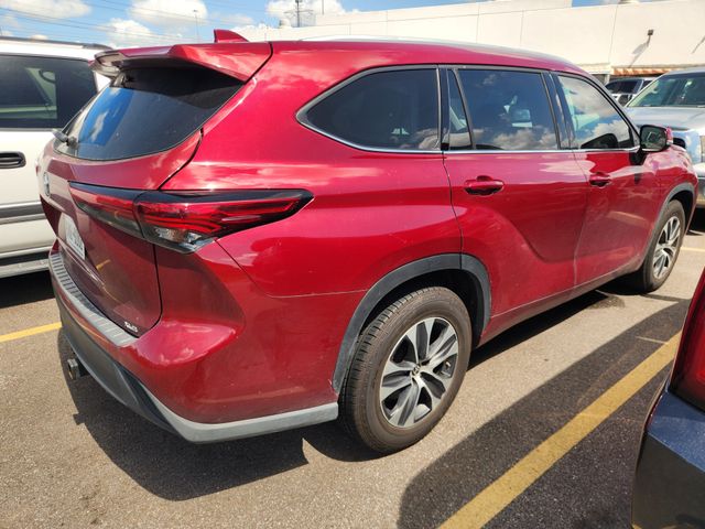 2022 Toyota Highlander XLE Red at Bayway Chrysler Dodge Jeep Ram