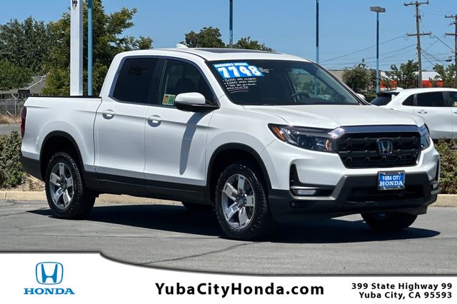 Platinum White Pearl 2026 Honda Ridgeline Pickup Truck All-Wheel Drive 9-Speed Automatic
